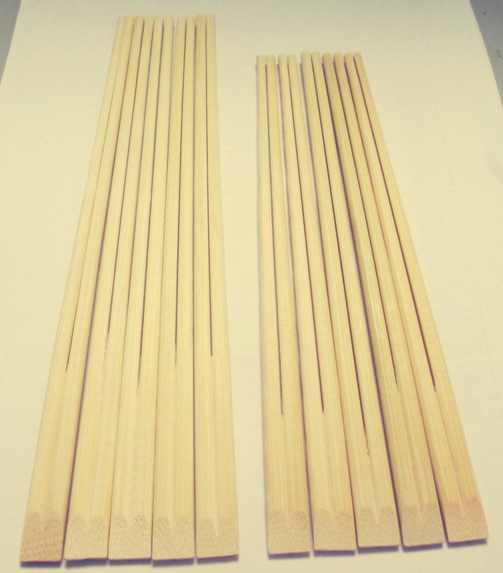 21cm/24cm Chopsticks Bamboo Chopsticks for Sushi