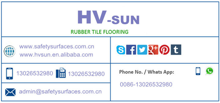 Hot Sale China Supply Absorbing Rubber Flooring Roll 8mm Stocked