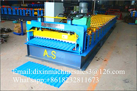 Dx Metal Corrugated Roofing Sheet Roll Forming Machine