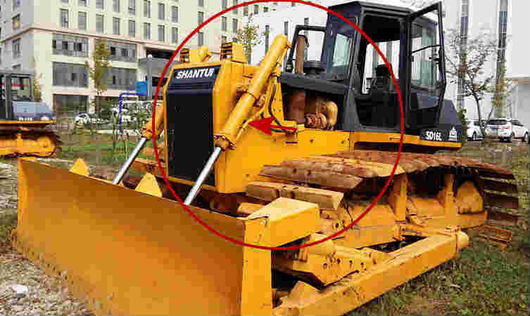 Track-Type Tractor Crawler Dozer Hydraulic Cylinders Double Acting High Pressure