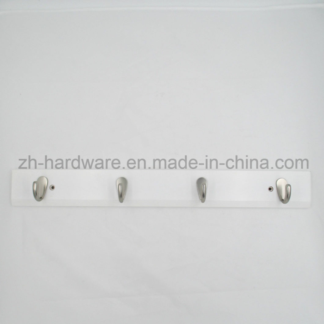 Hot Sale Beautiful Clothes Hook Wooden & Metal Board Hook (ZH-7034)