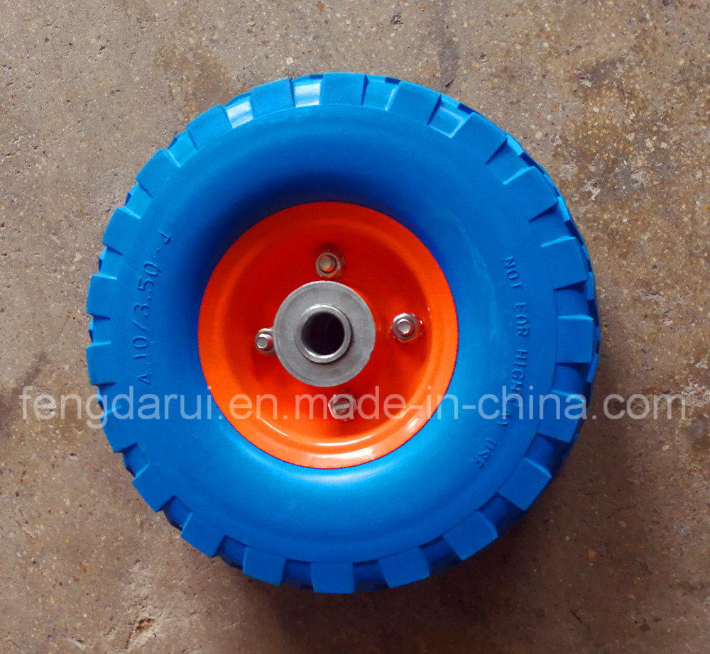 PU Foam Wheel (3.50-4) Used for Hand Trolley