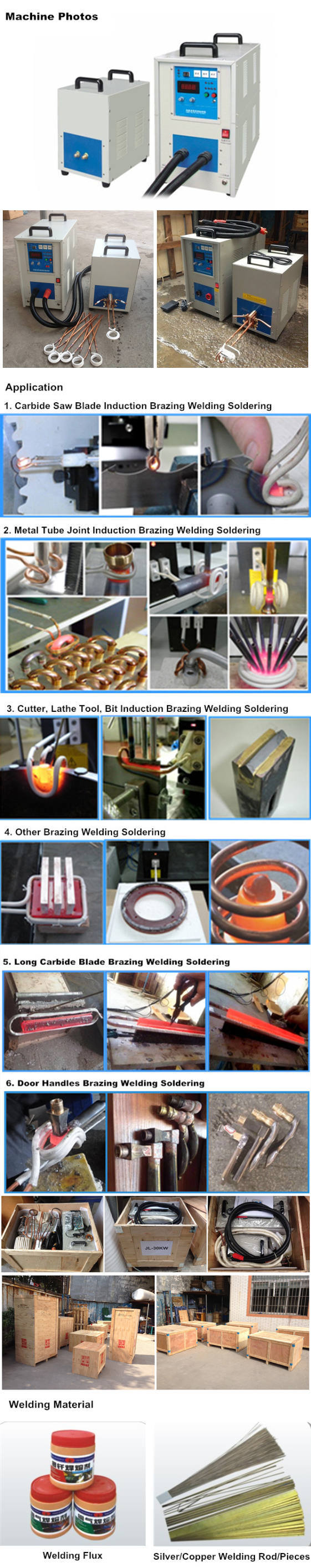 Copper Tube Induction Welding Brazing Machine (JL-30KW)