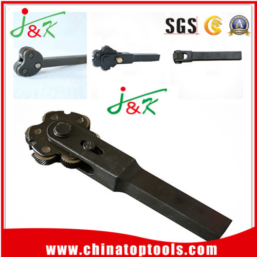 Selling Adjustable Double Knurling Tool/Knurls with Self-Adjusting Pivot Head