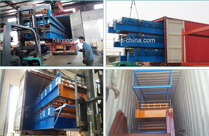 Glazed Steel Roof Tile Roll Forming Machinery