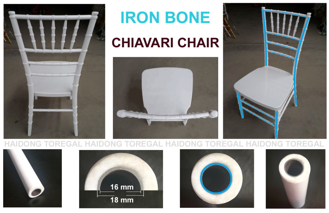 Cheap Modern Outdoor Party Event Wedding Silver Resin Metal Chiavari Chair