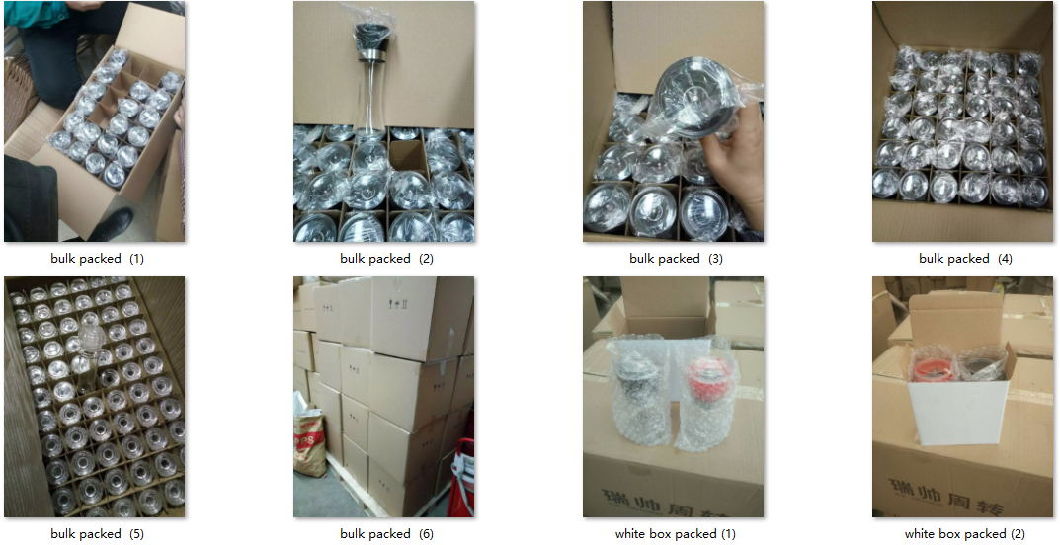 Manual Glass Pepper Mill/Salt Mill