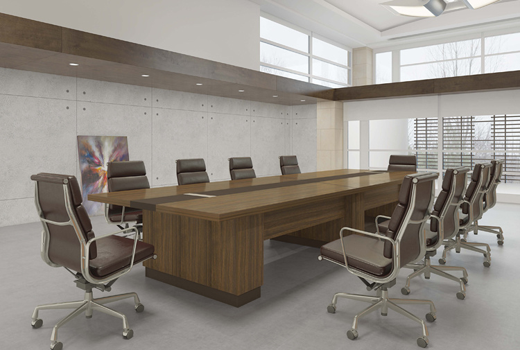 MDF with Melamine Top Conference Table for Meeting Room