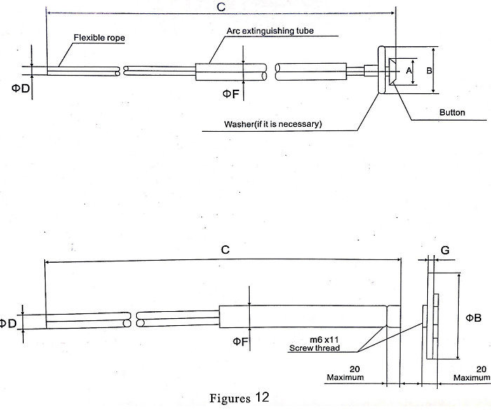 Professional Manufacturer T Type Tinned Copper Wires Fuse& Link