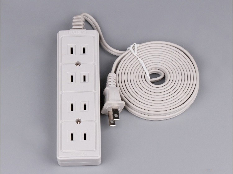 Multi Socket Travel Portable Electrical Extension Cord Rechargeable