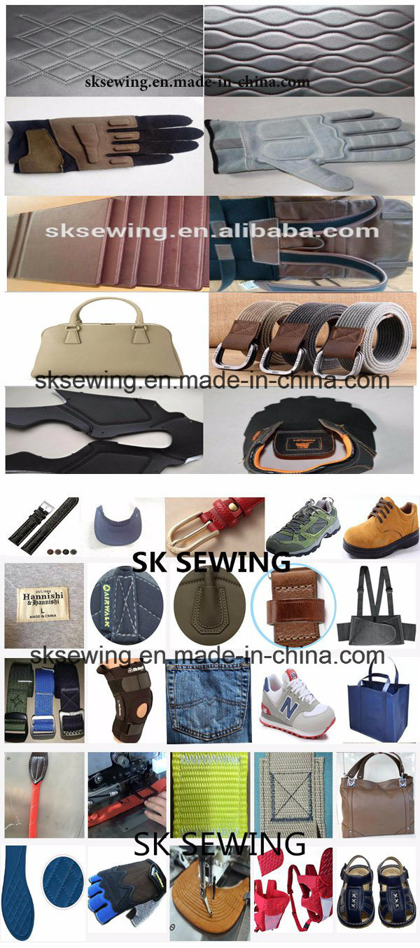 Computerized Industrial Pattern Leather Sewing Machine for Bags