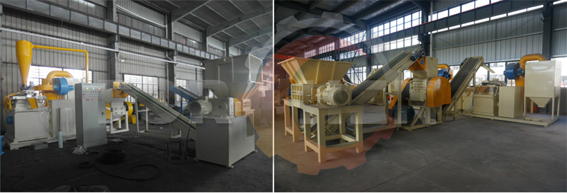 Large Capacity Industrial Scrap Copper Wire Recycling Machine