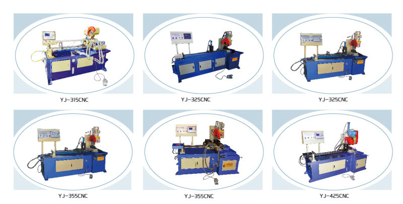 Yj-425CNC Ce Circular Metal Sawing CNC Angle Iron Cutting Machine