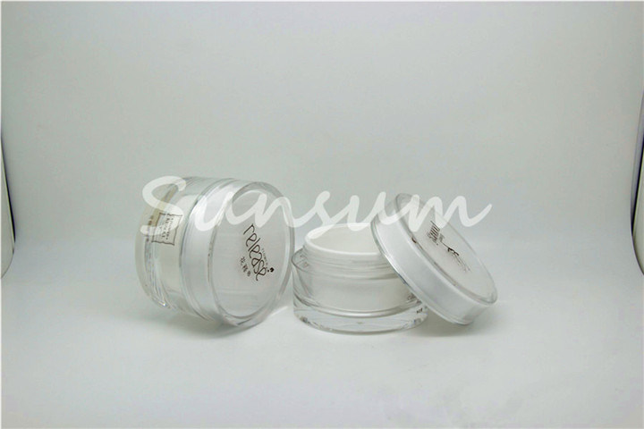 Luxury Cosmetic Plastic Acrylic Jar