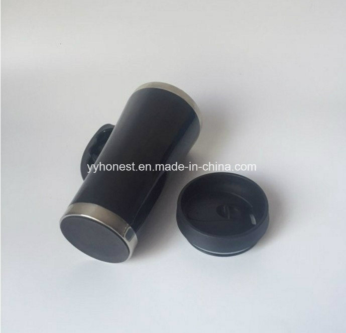 Good Quality Double Wall Promotional Travel Mug Cup with Lid