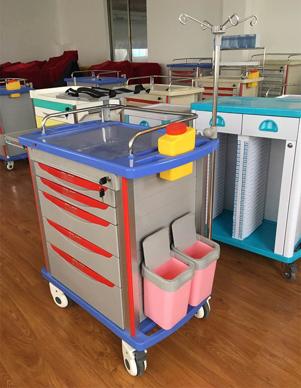 Emergency Cart Hospital Furniture (THR-ET-8500IA)