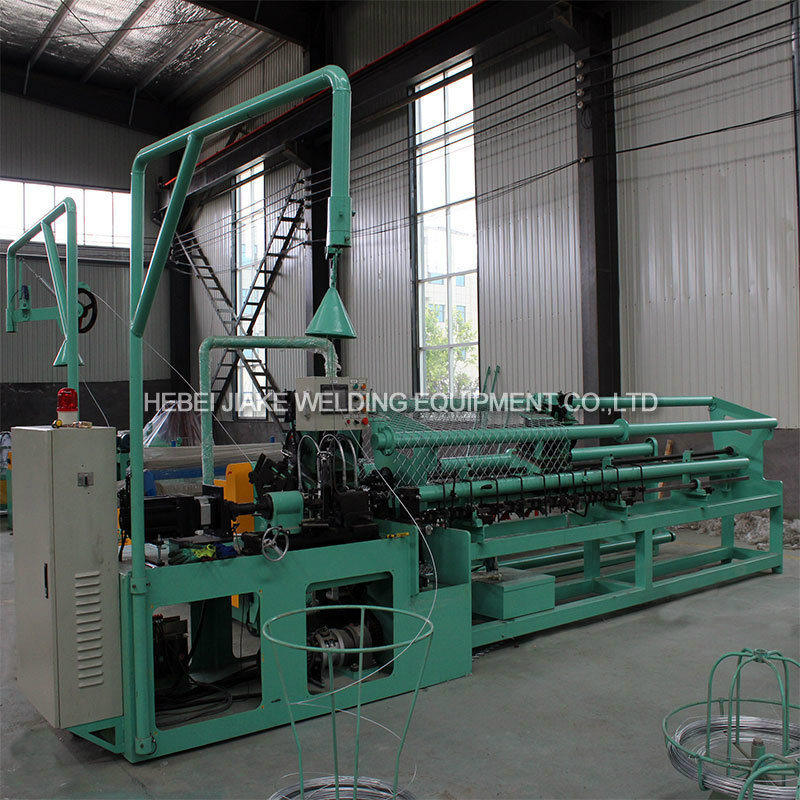 Fully-Automatic Double Wire Chain Link Fence Machine