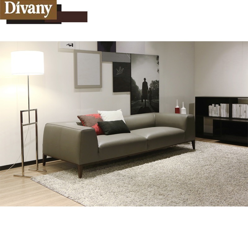 Modern Living Room Furniture Hotel Reception Leather Office Sofa
