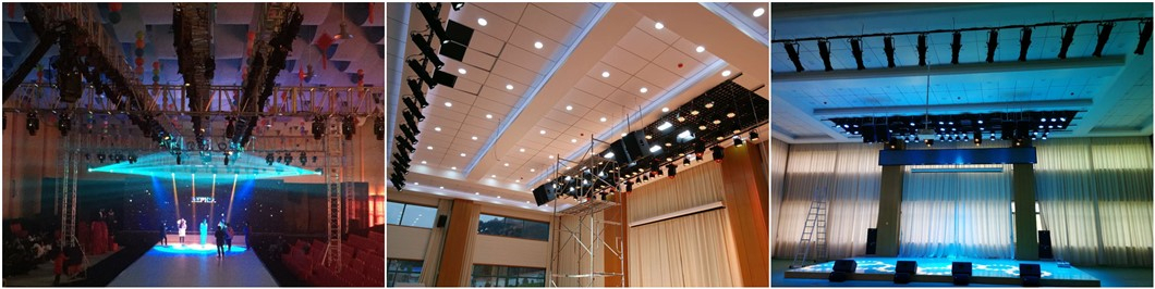 Die Casting Alum PRO Theater LED Profile Light for Wedding