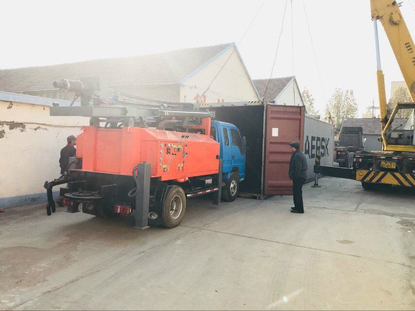 Dfq-200c Truck Mounted DTH Geotechnical Drilling Rig