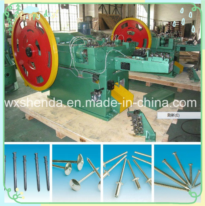 China Automatic Iron Wire Nail Making Machine Factory Price/Hot Sale Nail Manufacturing Machine