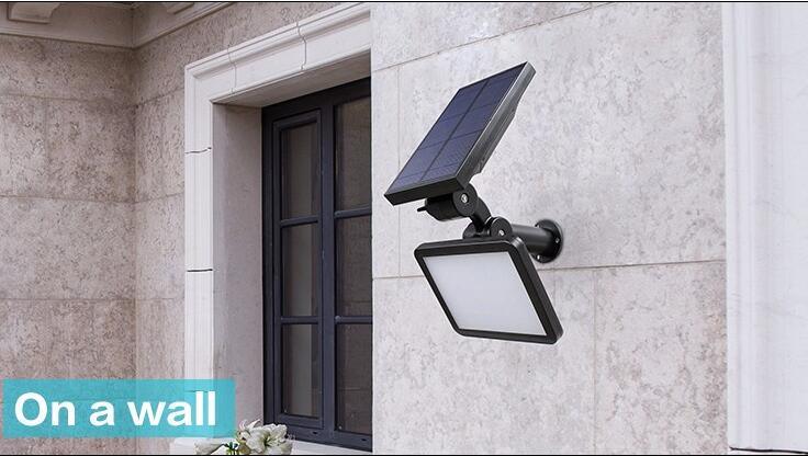 Outdoor Exterior Wall Solar Powered LED Lights