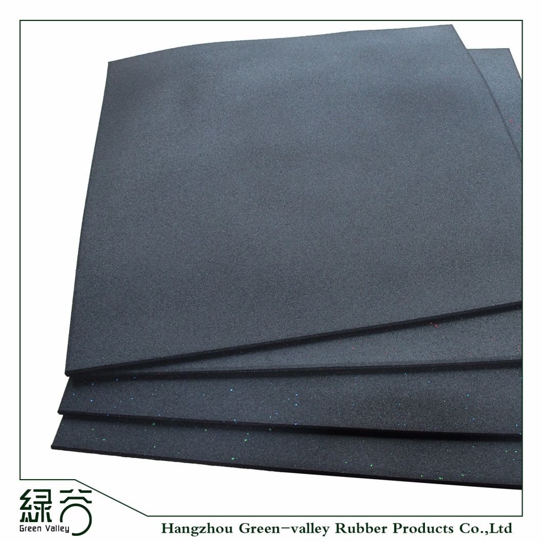 Factory Customized Shock-Reducing Rubber Tiles/Rubber Flooring/Rubber Mats for Gym with Ce/En71/En1177/Reach/ISO10140 with Ce/En71/En1177/Reach/ISO1014