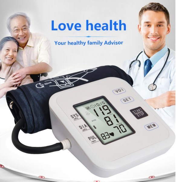 Upper Arm Type Blood Pressure Monitor Body for Health