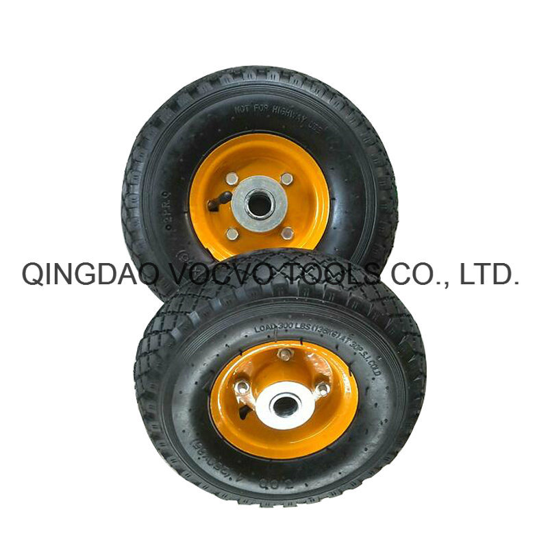 3.00-4 Pneumatic Rubber Wheels for Trolley