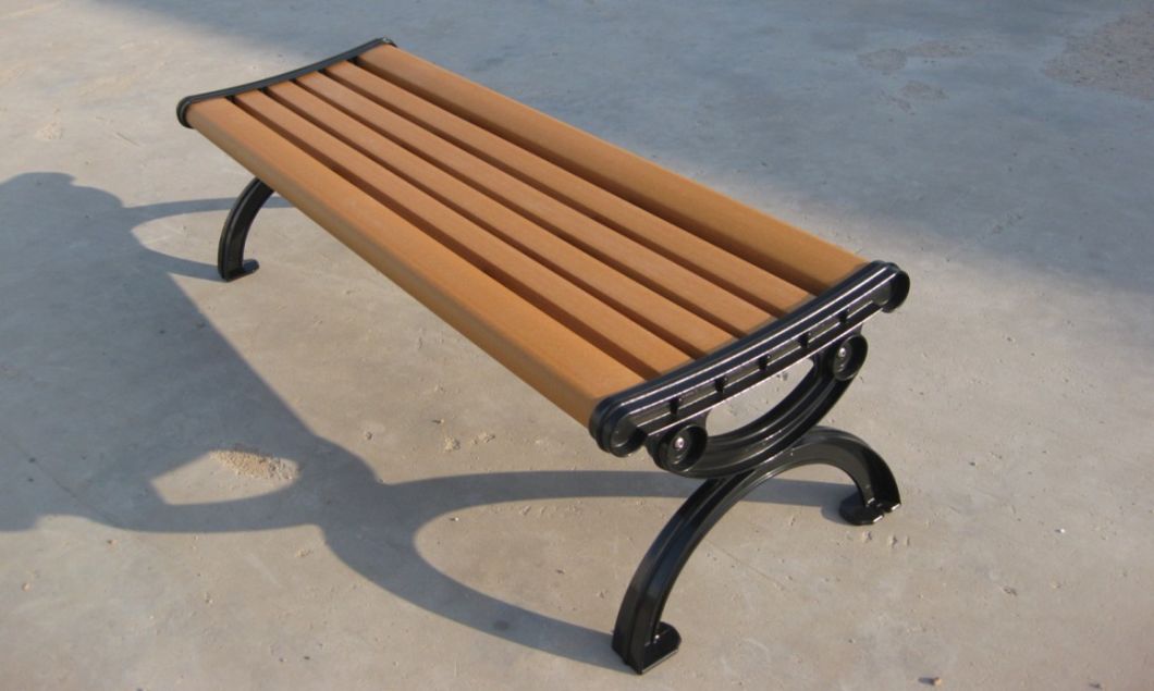 Anti-Aging Customizable Wood Plastic Composite Bench