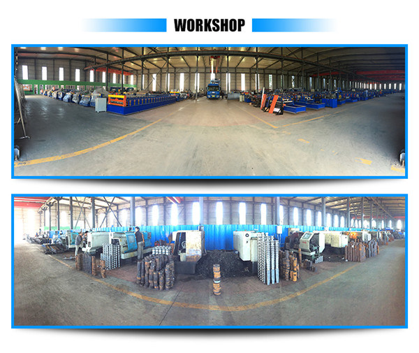 988 Iron Sheet Roll Forming Line Corrugated Double Liner Metal Roof Tile Making Machine