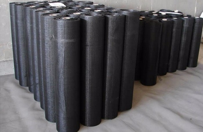 Black Wire Cloth/ Low Carbon Steel Mesh/ Mild Steel Mesh