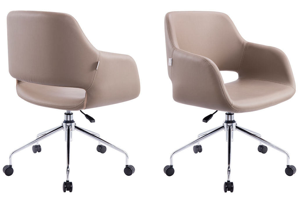 Contemporary High Grade Office Chair with Chromed Base (HT-849B)