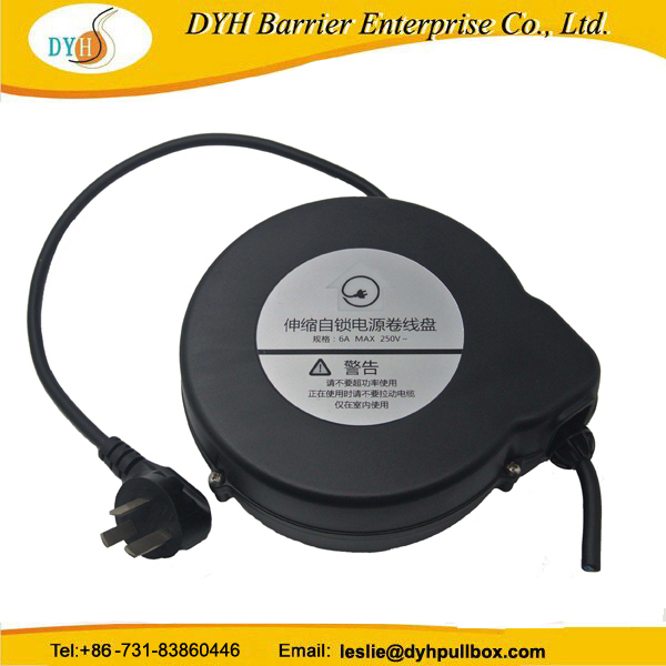 Wholesale Asian Standard Plug Power Cord Retractable Cable Organizer
