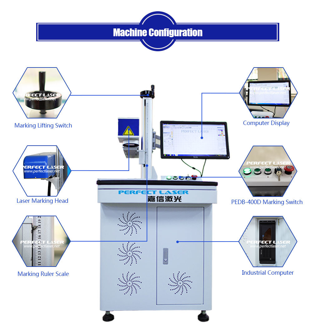 Name Card Fiber Laser Marking System