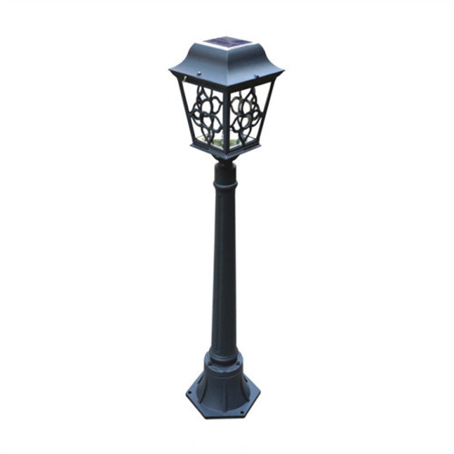 Aluminum Solar Patio Lamp Post for Garden Outdoor (RS037)