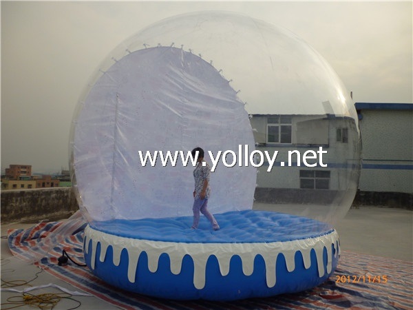 Inflatable Snow Globe for Promotion or Exhibition