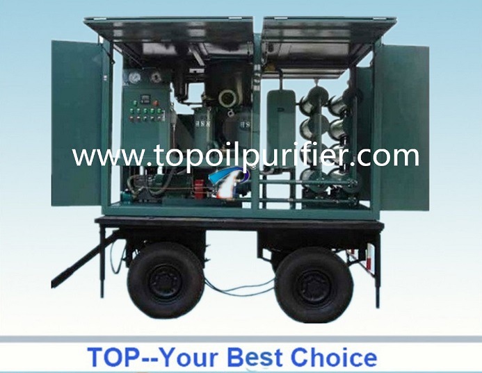 Top Deft Design Fieldwork Dirty Transformer Oil Filtration Machine (ZYM)