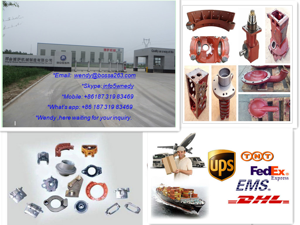 Customized Iron Casting Spare Parts with ISO9001 Apply to Agriculturer