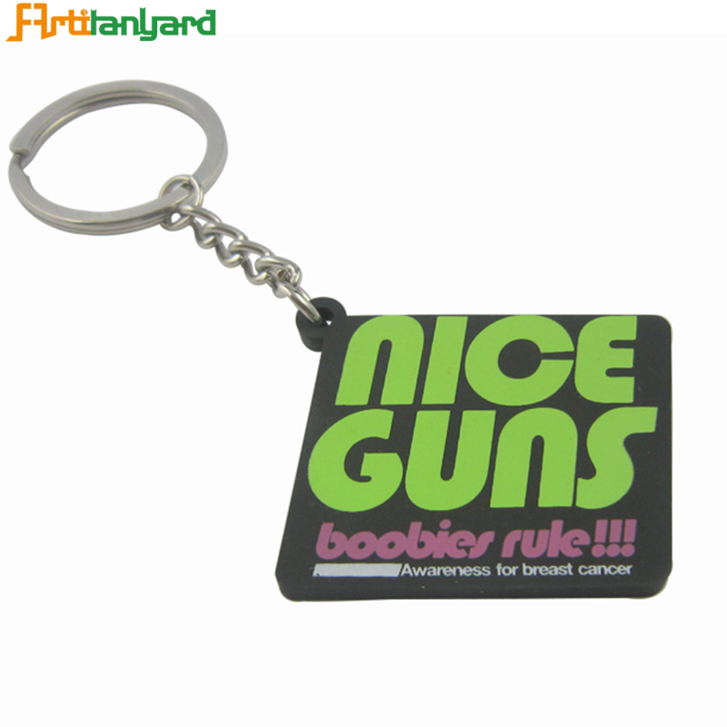 Customized Soft Rubber PVC Keychain