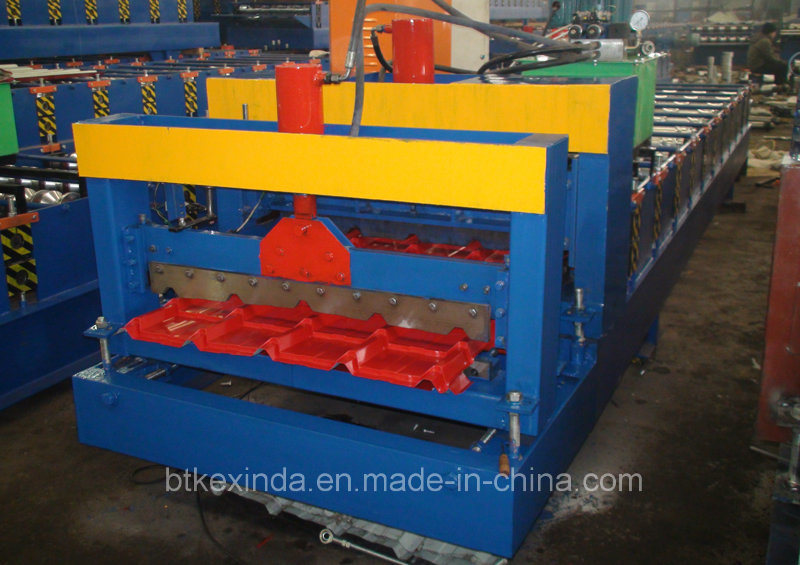 Kxd 840 Galvanize Steel Metal Roofing Glazed Tile Forming Machinery