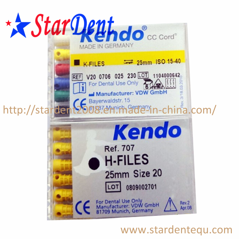 Vdw Dental Kendo Files Root Canal Files (K-files, H-files, Reamers)
