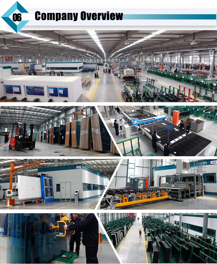Fábrica de vidrio de ventana aislado Insulated window glass factory