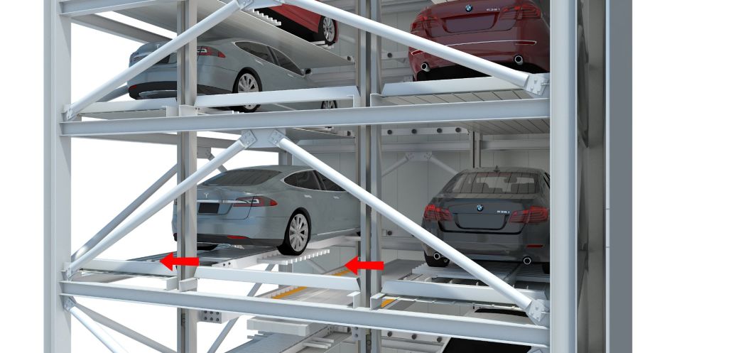 PCS Linked Automatic Tower Garage Parking Lift Equipment