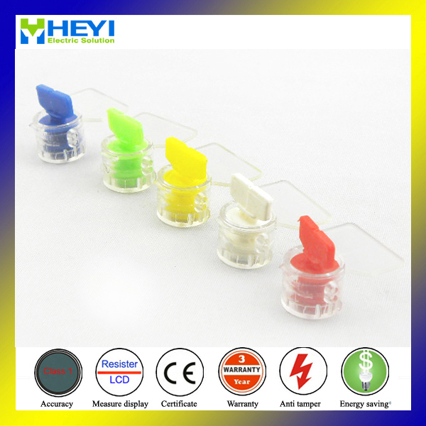 Xhm-014 Bar Code Plastic Meter Seal with Transparent Case