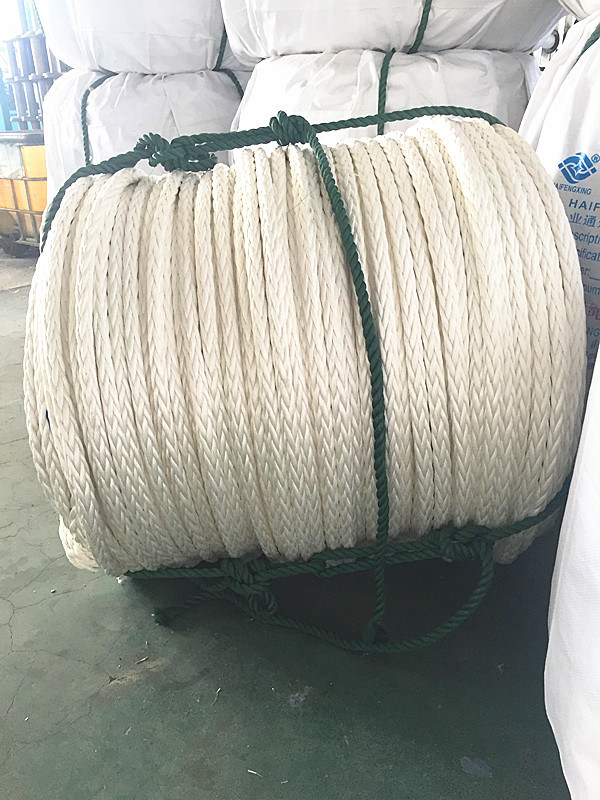 China Manufacturer 12 Strand UHMWPE Rope, Hmpe Rope, Marine Rope