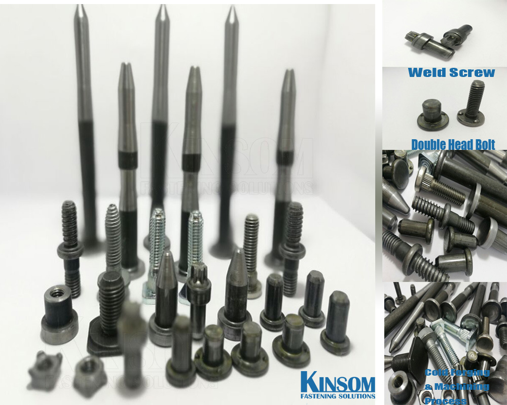 Torx Hexagon Six Lobe Flange Machine Screw with Shape Point Shank Dacromet Coating