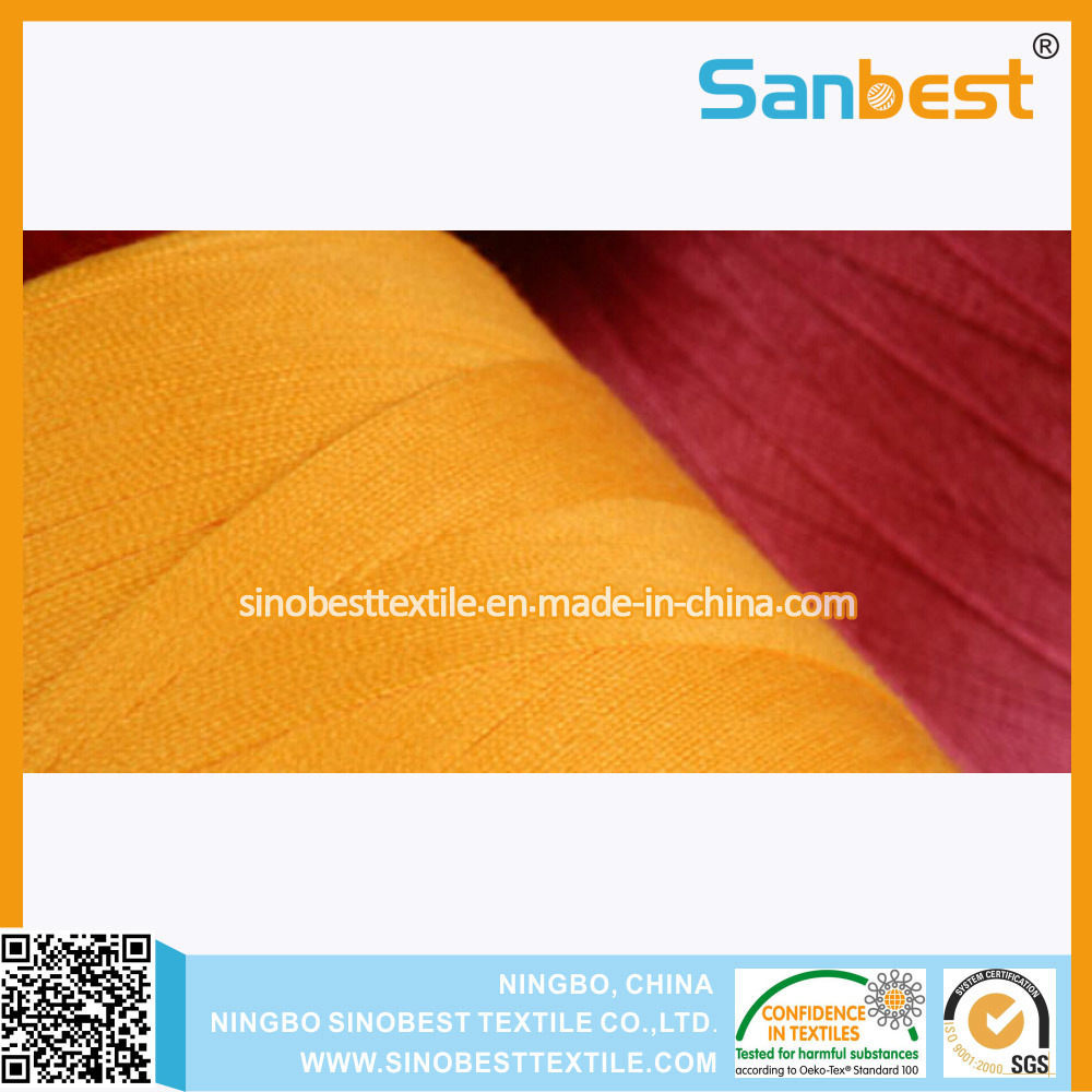 100% High Quality Spun Polyester Sewing Thread in Colors