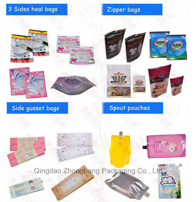 Custom Printing Food Packaging Potato Chips Bag