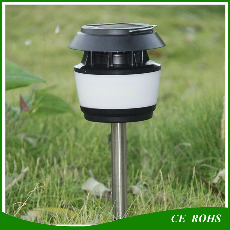 Mosquito Repellent Outdoor Farm Insects Killers Cool 8 LED Solar Garden Light Solar Lawn Light